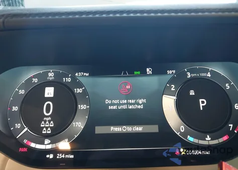 2025 Land Rover Range Rover P400 Se 7 Seat z USA, uszkodzony, nr VIN SALKPBFU5SA298531